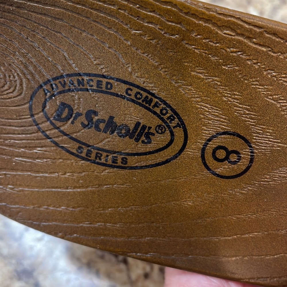 Dr. Scholl’s Advanced Comfort Series Slide On Sandals. Pink. Size 8.  EUC - Picture 3 of 10